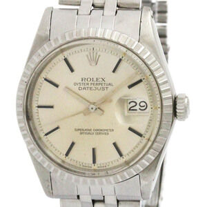 ROLEX Datejust 1603 Stainless Steel Automatic Mens Watch Vintage